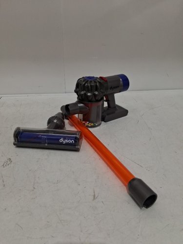 kids CASDON LITTLE HELPER DYSON CORD-FREE VACUUM CLEANER TOY - GREY/ORANGE (MODEL: 68702) image 3