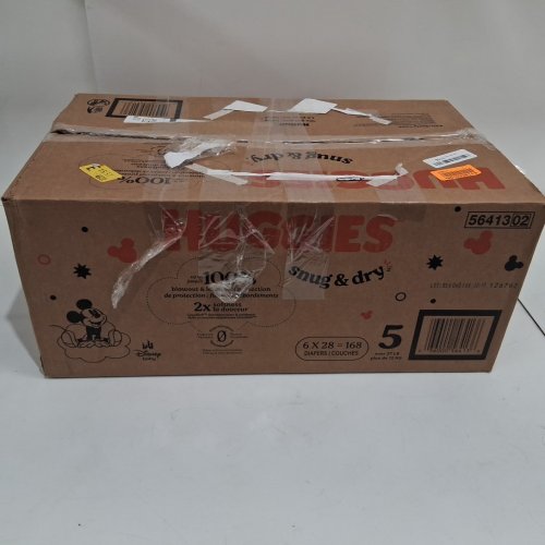 167PK baby disney  huggies snug and dry diapers - size 5 - MICKEY MOUSE (model: 5641300) image 2