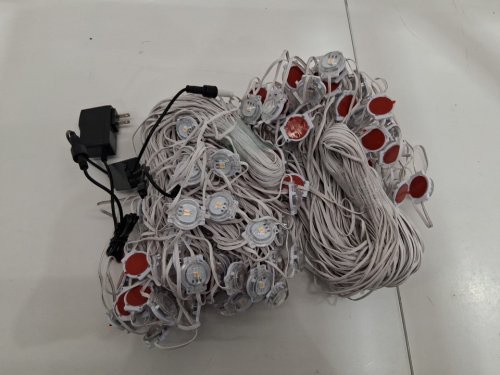 XINKAITE PERMANENT OUTDOOR LED/CHRISTMAS LIGHTS WITH 250 LED - 500FT - MULTICOLORED image 2