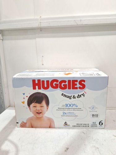 112PK HUGGIES LEAKPROOF SNUG AND DRY DIAPERS - SIZE 6 - DISNEY MICKEY MOUSE image 2