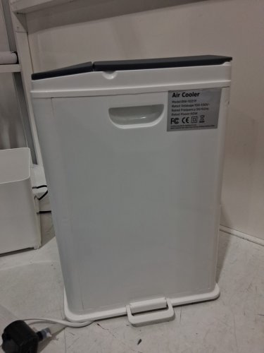 portable air conditioner cooler fan with exhaust hose - 9.5l - white (model: bw-102yf) image 5