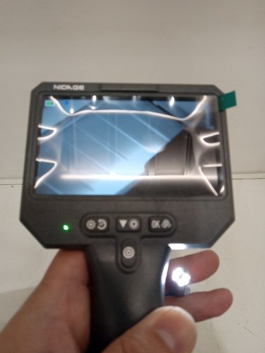 NIDAGE Dual Lens Endoscope Camera with Light - 4.3" IPS Screen, 11.5FT Flexible Cable - (Model: A080) image 3