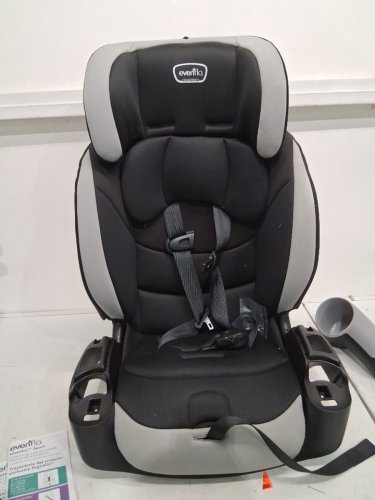 2-IN-1 EVENFLO MAESTRO SPORT BOOSTER CAR SEAT - 22LBS TO 110LBS MAX - GRANITE (MODEL: 34912203C) image 4