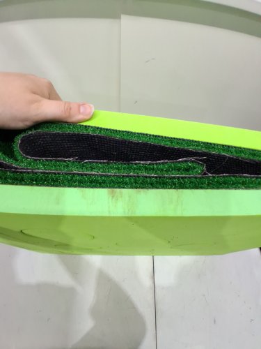 26PC Indoor Golf 2-Player PONG Putting Green Mat With Putters, CARRY BAG, clubs AND Balls - 10FT - Green (MODEL: XG 2005-G1) image 7