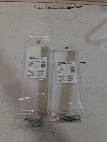 2 Amerock Ladera ecorative zinc cabinet hardware backplate - 192MM - golden champagne (model: BP37765BBZ) image 2