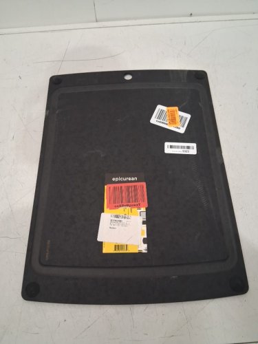 epicurean all-in-one paper composite cutting board with non-slip feet - 14.5" x 19.5" - slate black (model: ‎505-201502003) image 2