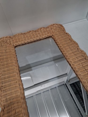 bali & pari rattan mirror - 22" x 31" - honey (model: ws167) image 4