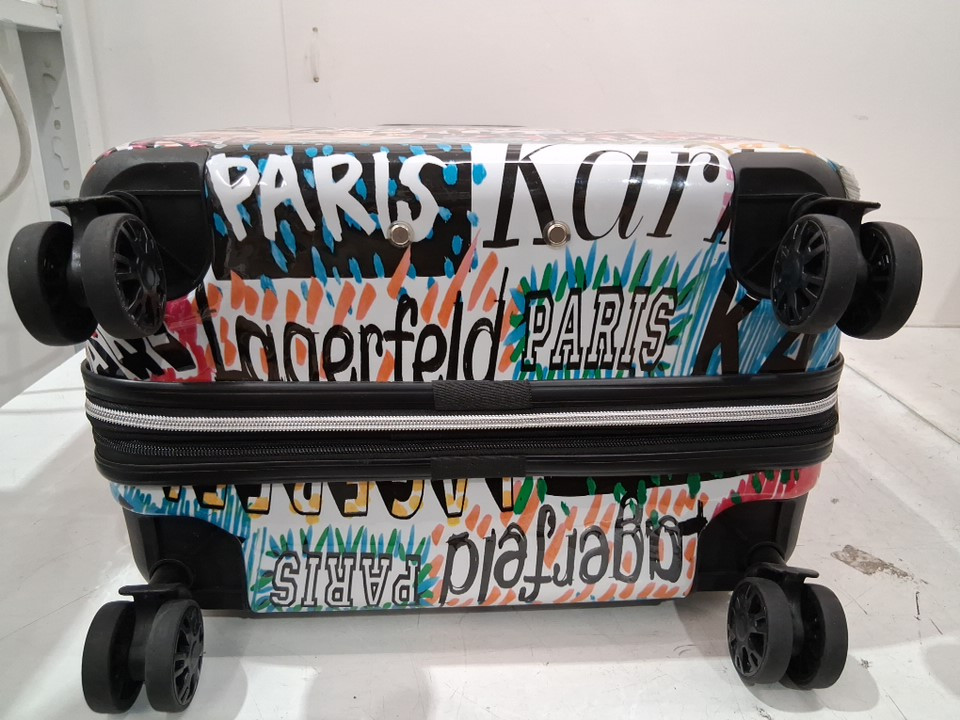 Karl Lagerfeld Paris Karl & Kat Ladies' Straight Suitcase - 25" - multicolor(model:KF418LO1-MUL-MED) image 6