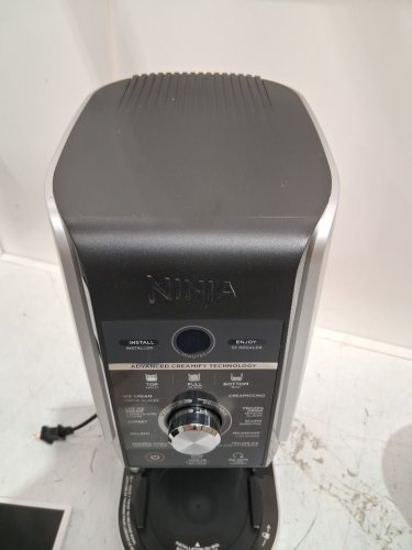 NINJA CREAMI DELUXE 11-IN-1 DIGITAL FROZEN TREAT MAKER - MAKES 24OZ PINTS - SILVER (MODEL: NC501C) image 14