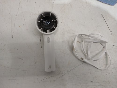 JISULIFE HANDHELD FAN WITH 5 SPEEDS - WHITE (MODEL: 6789239) image 2