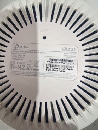 TP-Link Deco AXE5400 Tri-Band WiFi 6E Mesh System - 2.5G WAN/LAN Port, Covers up to 7200 Sq.Ft, Replaces WiFi Router and Extender, AI-Driven Mesh (MODEL: Deco XE75) image 5