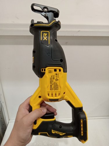 DEWALT MAX XR 20V BRUSHLESS CORDLESS RECIPROCATING SAW *TOOL ONLY* - yellow (MODEL: DCS382B) image 3