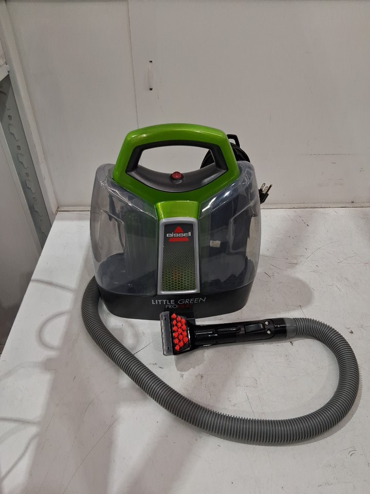 Bissell Little Green Portable Deep Cleaning Vacuum - 37oz tank max - Green/Grey (Model : 2513B) image 3