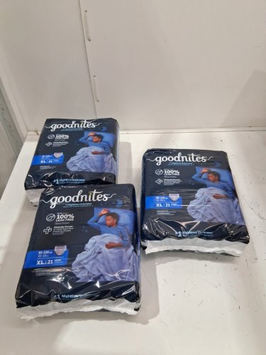 63pk BOY'S GOODNITES NIGHTTIME UNDERWEAR - EXTRA LARGE - (MODEL:53387) image 3