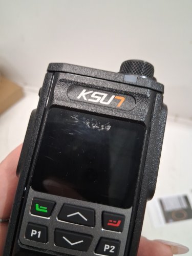 ksun bluetooth compatible 4g network radio wifi walkie talkie - black (model: ZL35) image 3