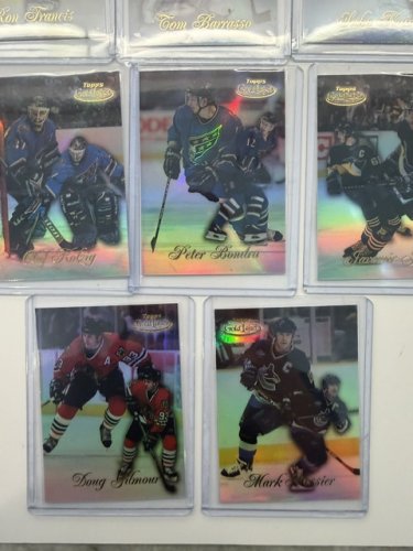 8 TOPPS GOLD LABEL 1999 HOCKEY CARDS image 5