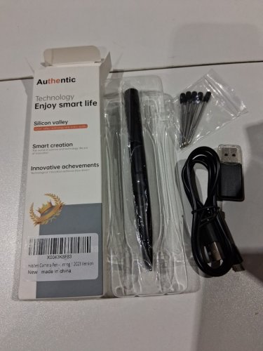 INNOVATIVE HIDDEN CAMERA PEN WITH 1080P Full HD Video, USB AND A CHARGING CABLE - 64GB - BLACK image 3