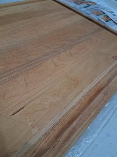 Utoplike XXXL Bamboo Cutting Board - 20" x 30" - natural image 3