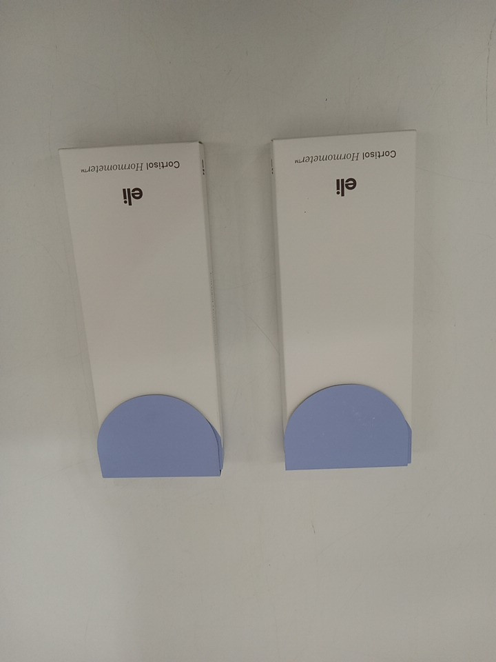 2 (4pk) Eli health at-home hormometer Instant Cortisol Saliva Tests for stress tracking (8 total) - compatible with ios image 4