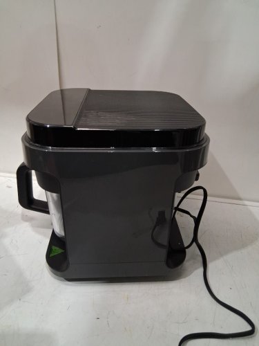 nutrichef 8-IN-1 glass air fryer with clear fry bowl for best cooking results - 5.8qt - BLACK/clear (MODEL: ncaf539tb) image 5