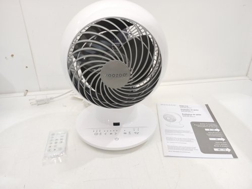 IRIS USA 5-SPEED WOOZOO GLOBE CIRCULATING FAN - WHITE (MODEL: PCF-SC15T-CT / 2354207) image 3