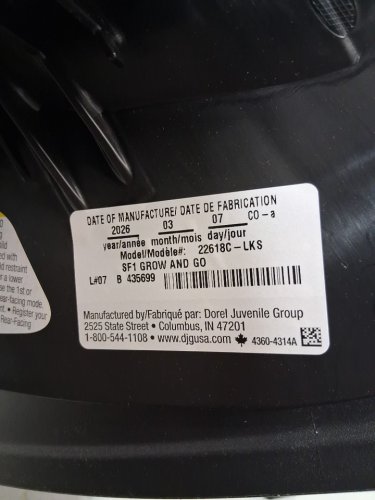 Safety 1st Grow and Go All-in-One Convertible Car Seat - lakesport (model:22618CLKS) image 10