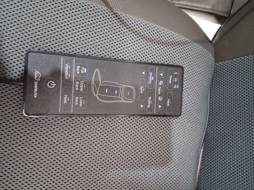 SNAILAX SHIATSU NECK & BACK MASSAGER MASSAGE CHAIR PAD WITH HEAT - (model: SL-233) image 4