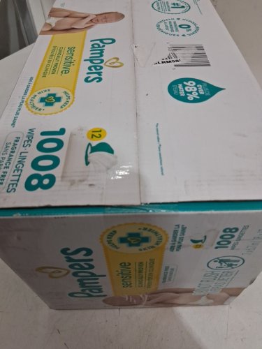 1008PK Pampers Sensitive fragrance Free baby wipes image 3