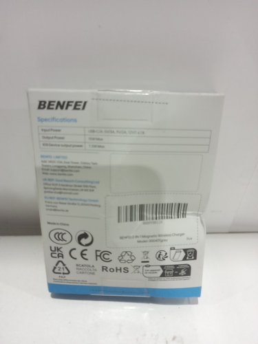 BENFEI 2-IN-1 Magenetic Wireless Charger USB-A / USB-C - 15W Output - grey (Model: 000401grey) image 3