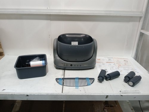 abrct automatic self cleaning litter box - grey/blue (model: ct-bwxy) image 3