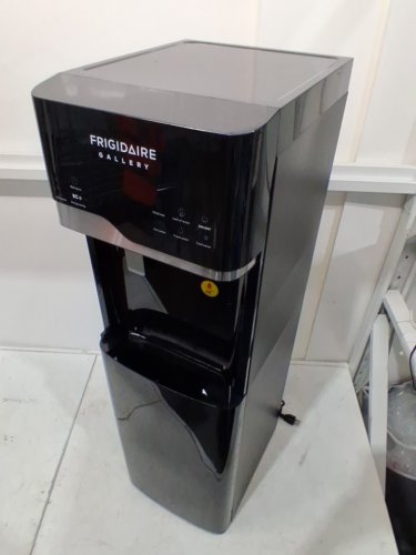 FRIGIDAIRE 3-IN-1 BOTTOM LOAD HOT/COLD WATER COOLER BUILT-IN BULLET ICE MAKER - 50 GAL - BLACK (MODEL: EFWC534-BLACK) image 4