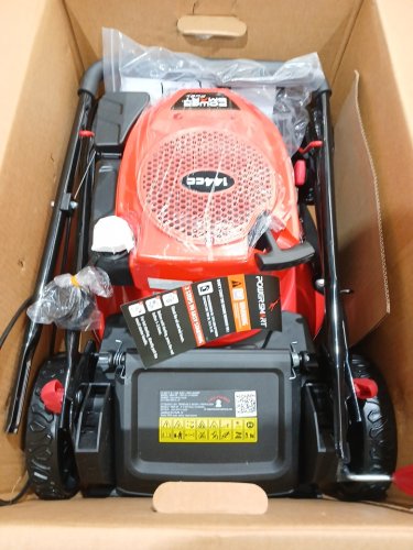 PowerSmart EasyCut 4-Stroke Height Adjustable Gas Lawn Mower - 18" - 144CC - Red image 5