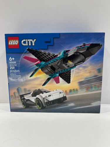 259pc Lego - city - jet vs. Car (60489) image 3
