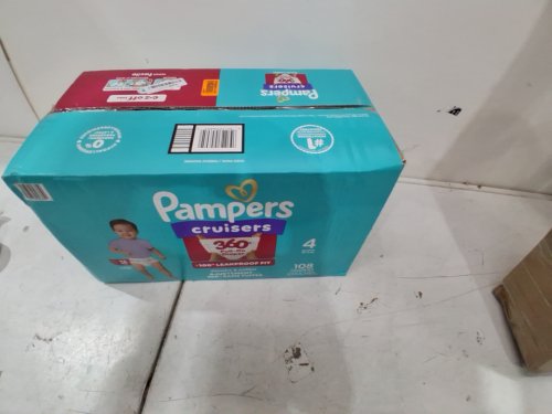 108PK PAMPERS PULL ON CRUISERS 360° FIT GAP-FREE FIT DISPOSABLE BABY DIAPERS - SIZE 4 (22-37LB) image 4
