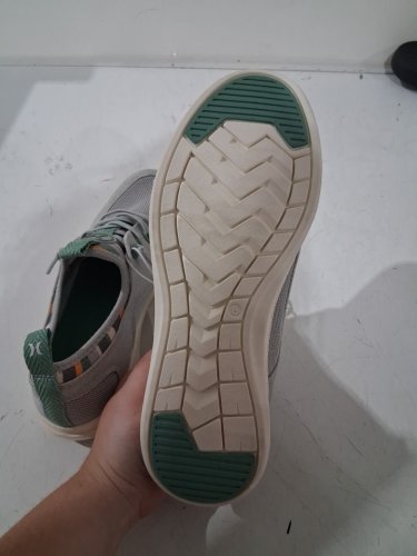 WOMEN'S Hurley Castaic Sneaker - SIZE 8 - grey/GREEN (STYLE: 5566708) image 3