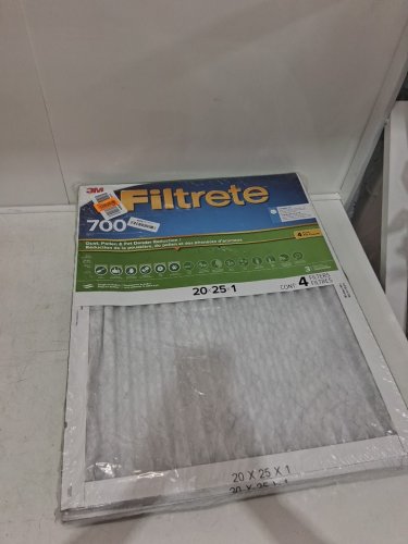 4PK Filtrete Dust, Pollen and Pet Dander Reduction Air Filter MPR700 - 20" X 25" X 1" image 2