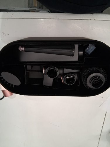 6PC DYSON i.d curly + coily airwrap multi styler and hair dryer with bluetooth - pink / rose gold ( model: hs08) image 8