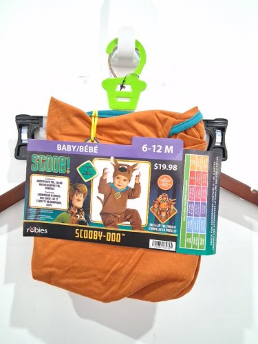 babies RUBIES SCOOBY-DOO "SCOOB" COSTUME - 6-12m - BROWN image 2