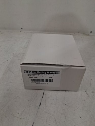 bowsen Programmable Underfloor Heating Thermostat - 120v/240v - 3600w - white (model: gm4) image 4