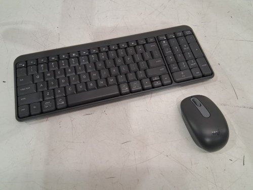 Logitech Compact Bluetooth Wireless Keyboard & Mouse Combo - graphite - (Model: MK250 / 920-013507) image 3