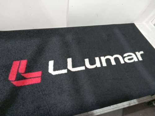LLUMAR INDOOR non-slip welcome mat - 4ft 8" x 2ft 8"  black image 4