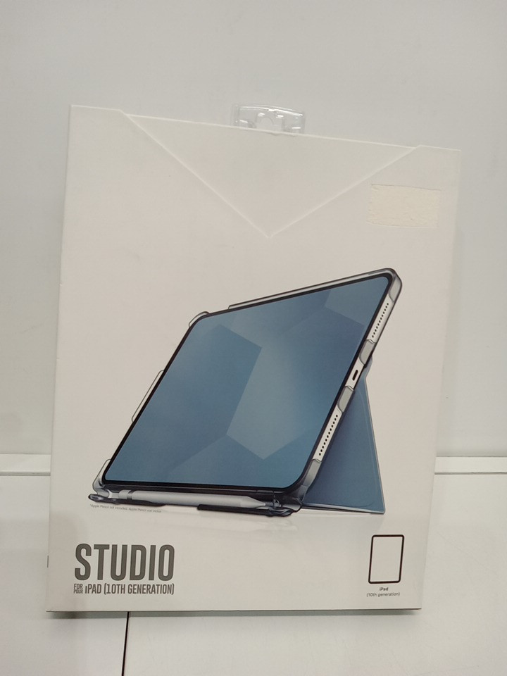 STM The Smarter Case Studio Lightweight protective case with stylus storage for ipad 10th gen - blue image 2