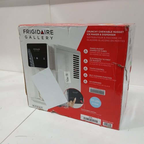FRIGIDAIRE Countertop Touchscreen chewable Nugget Ice Maker with Auto Self Cleaning - 33lbs/Day - white (MODEL: efic232-white) image 2