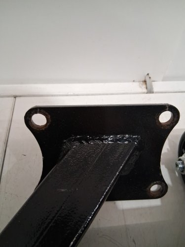 2pc LEQEE Engine Stand for LS Engines Cradle Compatible with V8 Engine and transmission- 1000-1,500CAP- black (model:‎LSES-Black01) image 6