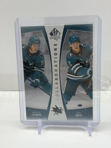 MACKLIN CELEBRINI & WILL SMITH -2025-26  UPPER DECK COLLABORATIONS SP AUTHENTIC image 3