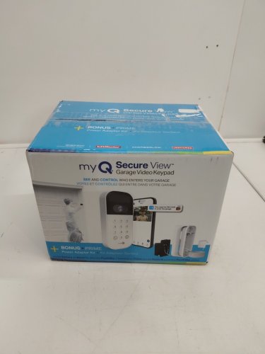 My Q Smart Garage Video Keypad with Camera, WiFi, and Smartphone Control - 1080p quality - white (model: MYQ-K40TCXW) image 5