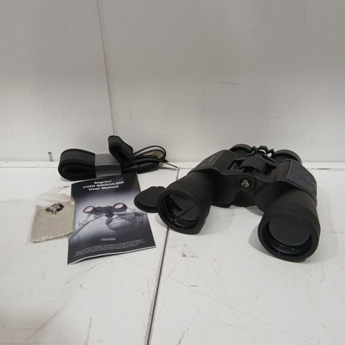 Sogries High Powered Compact Binoculars - 10x50, Waterproof - black image 3