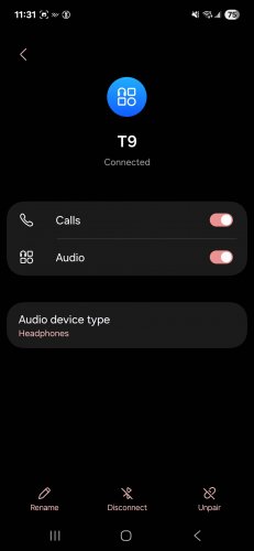 YOBOLA WIRELESS BLUETOOTH IN-EAR EARBUDS - IPX7 WATERPROOF WITH MICROPHONE - WHITE (MODEL: T9) image 5