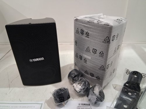 2PK Yamaha Indoor/Outdoor 2-Way Speakers - Black - (model: NS-AW294BL) image 4