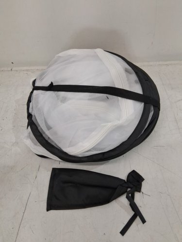 2PC zeruprin  Pop Up Garden Rows Plant Cover - 46" x 22" x 16" - WHITE/BLACK image 4